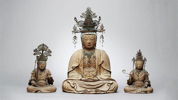 釈迦三尊像