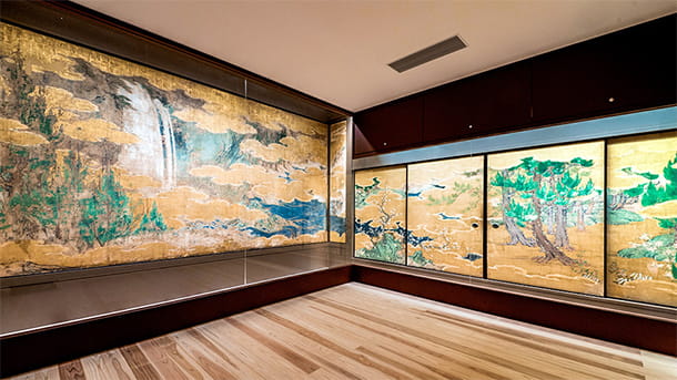 勧学院客殿障壁画