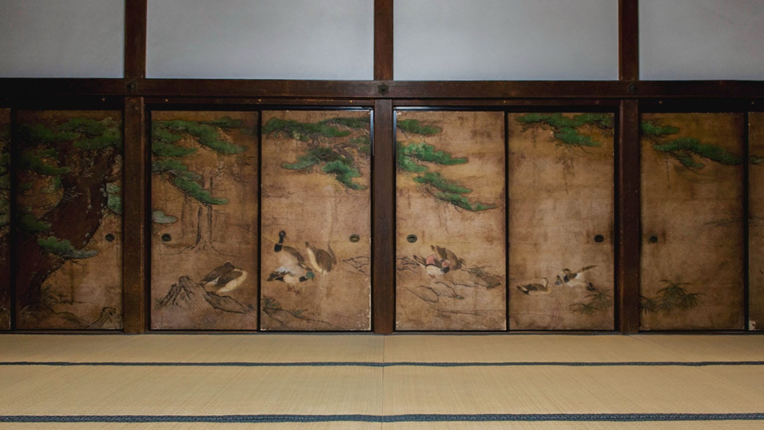 勧学院客殿障壁画